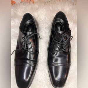 Stacy Adams Glossy Black Oxfords